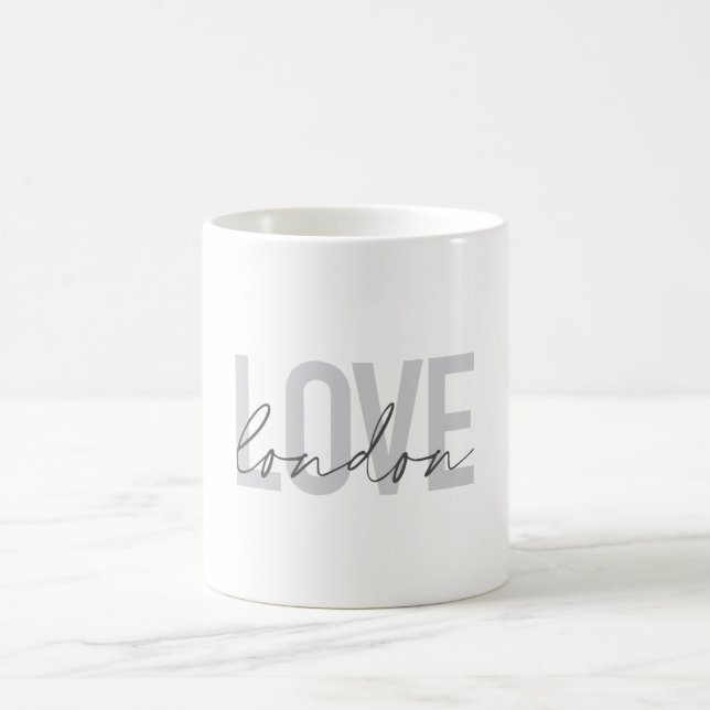 Modernes, urbanes, einfaches, cooles Design der Li Kaffeetasse (Mittel)
