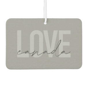 Modernes, urbanes, einfaches, cooles Design Liebe Autolufterfrischer