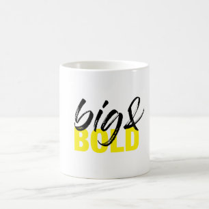 Modernes, urbanes, lebendiges Grafikdesign von Big Kaffeetasse