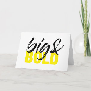 Modernes, urbanes, lebendiges Grafikdesign von Big Karte
