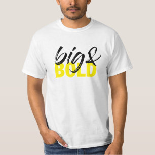 Modernes, urbanes, lebendiges Grafikdesign von Big T-Shirt