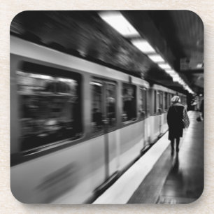 Modernes, urbanes Pariser Leben Getränkeuntersetzer