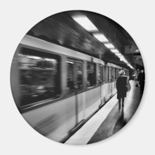 Modernes, urbanes Pariser Leben Magnet