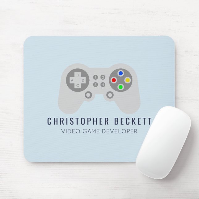 Modernes Videospiel-Entwickler, Designer Mousepad (Mit Mouse)