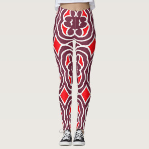 Modernes, vielfarbiges Trendy "Ratti_Creative_Arts Leggings