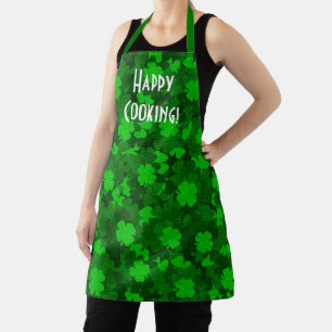 Modernes Vierblättriges Kleeblatt Schürze