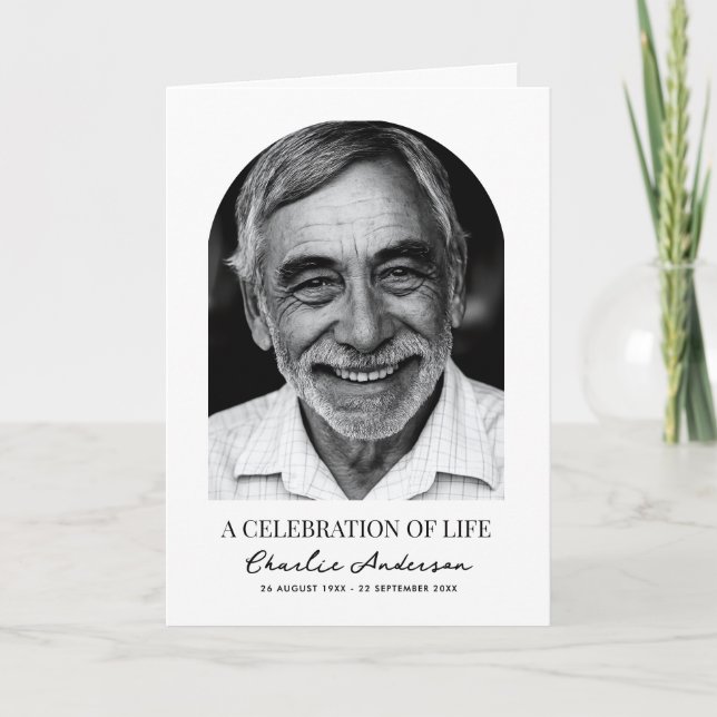 Modernes, vierseitiges Arch-Foto Programm (Vorderseite)