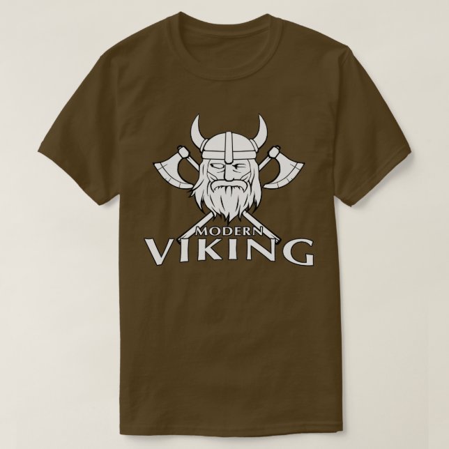 Modernes Viking-Logo T-Shirt (Design vorne)