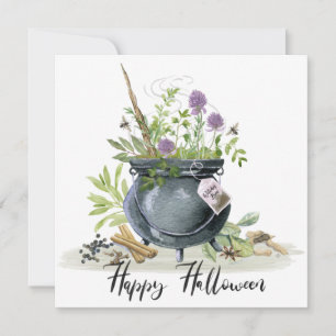 Modernes Vintages Halloween Cauldron Rezept 1