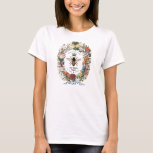 MODERNES VINTAGES KÖRPERBIEN T-Shirt