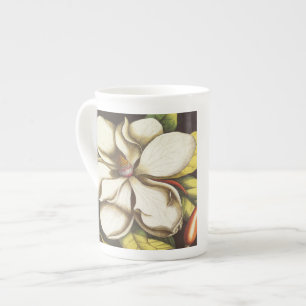 modernes Vintages Magnolie Prozellantasse