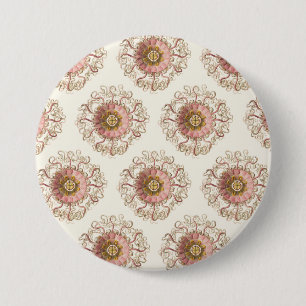 Modernes Vintages Seashell Button