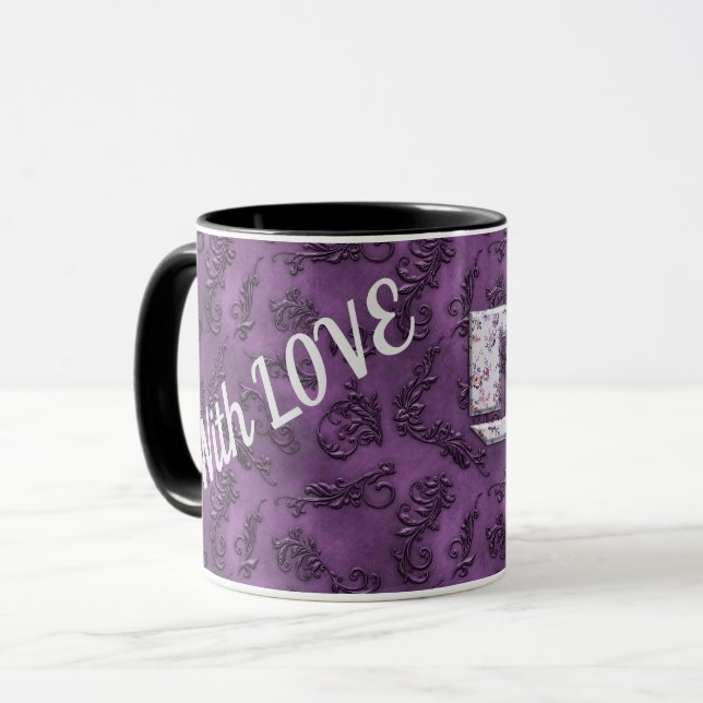 Modernes Vintages T Tasse (Vorderseite Links)