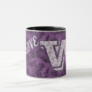Modernes Vintages W Tasse