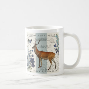 modernes Vintages Waldwild Kaffeetasse