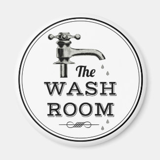 Modernes Vintages Waschbecken Magnet