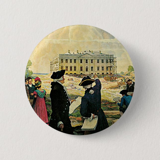 Modernes Washington Button (Vorderseite)