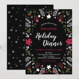 Modernes Weihnachts-Party, Feierabend Einladungen