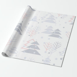Modernes Weihnachtsbaumwrapping Paper Geschenkpapier
