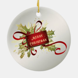 Modernes Weihnachtsgeschenk Keramik Ornament