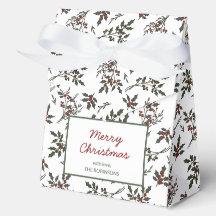 Modernes Weihnachtsmuster der Pflanze Weiß