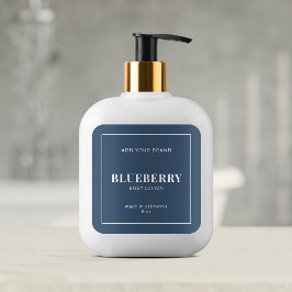 Modernes, weißes, an den Grenzen bearbeitbares Far Quadratischer Aufkleber