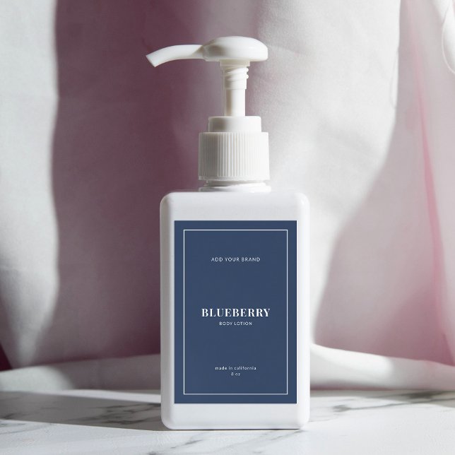 Modernes, weißes, an den Grenzen bearbeitbares Far Weinetikett (Von Creator hochgeladen)