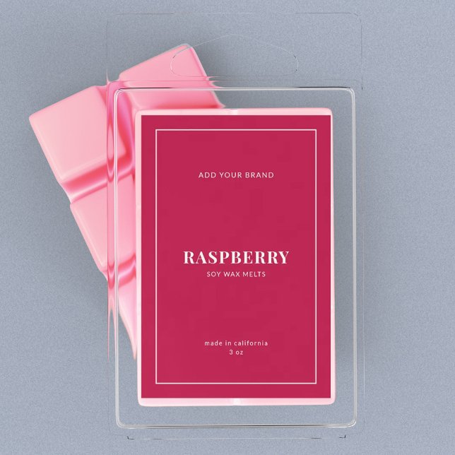 Modernes, weißes, an den Grenzen bearbeitbares Far Weinetikett (Von Creator hochgeladen)