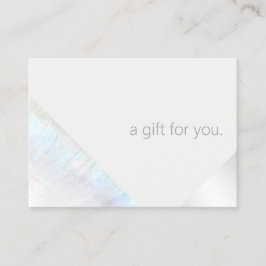 Modernes Wellness-Center Beauty Salon Geschenkguts Rabattkarte