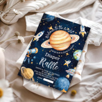 Modernes Weltraum Außengalaxie Diapper Raffle