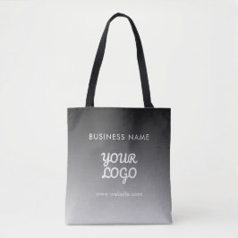 Modernes Werbelogo und Text | Editierbare Farbe Tasche