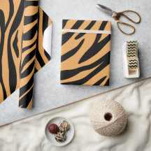 Modernes Wildlife Bengalisch Tiger Animal Print Mu