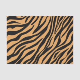 Modernes Wildlife Bengalisch Tiger Animal Print Mu Seidenpapier