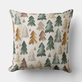 Modernes Winterkissen mit Schneeflocken - neutral Kissen
