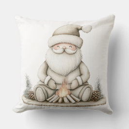 Modernes Winterkissen mit Schneeflocken - neutral Kissen