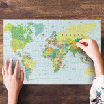 Modernes World Map Puzzle<br><div class="desc">Modernes World Map Puzzle - Dieses phantastische World Map Puzzle für clevere Köpfe präsentieren! Nach dem Zusammenbau sieht dieses Rätsel sensationell in Ihrem Zuhause-Büroraum oder als eine großartige Dekoration für das Kinderzimmer. Lassen Sie sich verwöhnen und genießen Sie das Glück dieses herrlichen Puzzles. Auch eine wirklich wunderbare Geschenkoption für einen...</div>