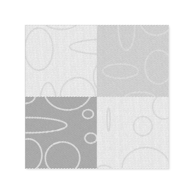 Modernes Wow Permastempel (Design)