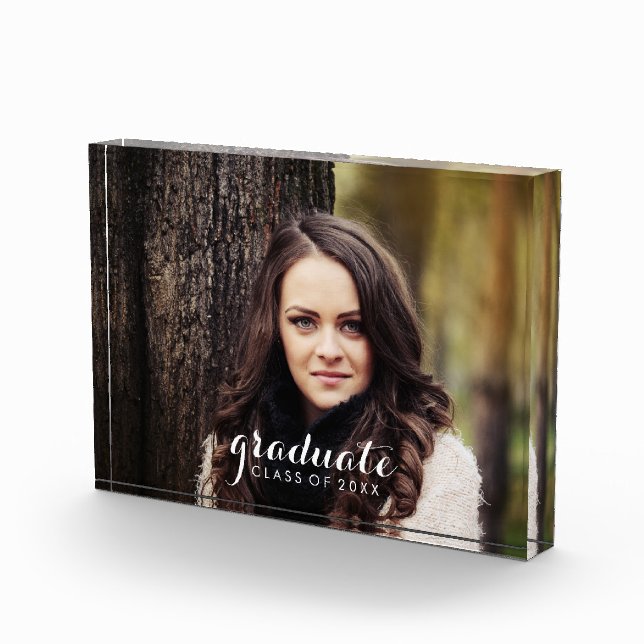 Modernes wunderliches Abschluss-Foto Fotoblock (Rechts)