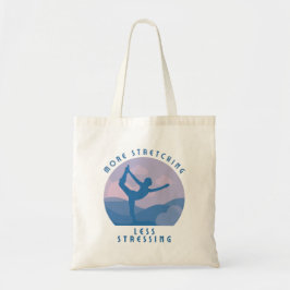 Modernes Yoga Sprichwort Yoga Asana im Freien Tasc Tragetasche