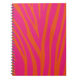 Modernes Zebra-Druckmuster Notizblock