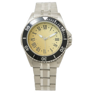Modernes, zeitgemäßes, rostfreies Stahlband Armbanduhr