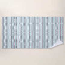 Modernes Zickzack blaugraues Muster
