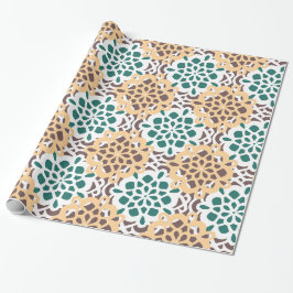 Modernes Ziermuster Geschenkpapier
