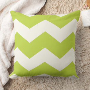 Modernes Zig Zag Zickzack Musterdesign-Kissen Kissen