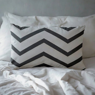 Modernes Zigzag Muster Kissen