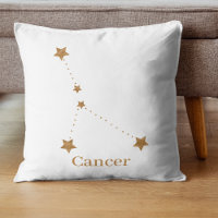 Modernes Zodiac-Schild-Goldkrebs | Element Wasser