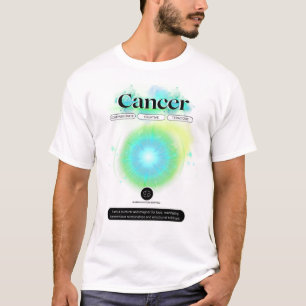 Modernes Zodiaka-Gebärdenziffer Wasserelement T-Shirt