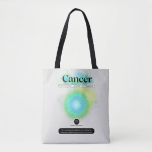 Modernes Zodiaka-Gebärdenziffer Wasserelement Tasche