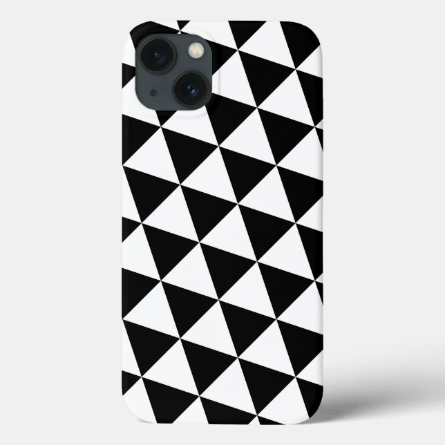 MODERNES ZWEI TONDREIECKEN-PATTER Case-Mate iPhone HÜLLE (Rückseite)