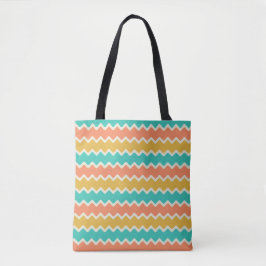 Modernisiertes farbenfrohes Chevron-Taschendesign Tasche